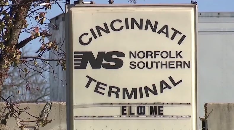 A Hamilton County issue on the Nov. 7, 2023 election ballots will ask voters to approve the $1.6 billion sale of Cincinnati Southern Railway to Norfolk Southern Corp. to raise money for infrastructure improvements. WCPO/FILE