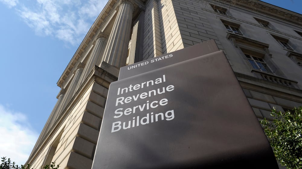 FILE - The exterior of the Internal Revenue Service (IRS) building in Washington, is photographed March 22, 2013. (AP Photo/Susan Walsh, File)