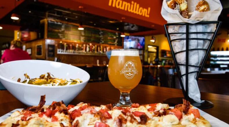 Casual Pint Hamilton offers brews, bar food
