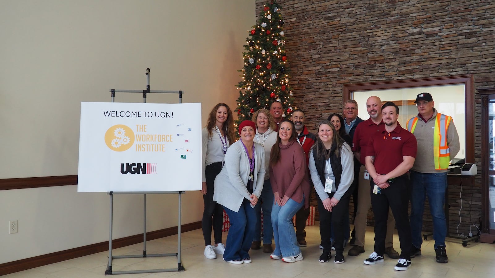 High school counselors from area schools met with representatives from UGN in Monroe Wednesday to discuss what skills the manufacturing company is looking for in entry-level workers. BRYN DIPPOLD/STAFF