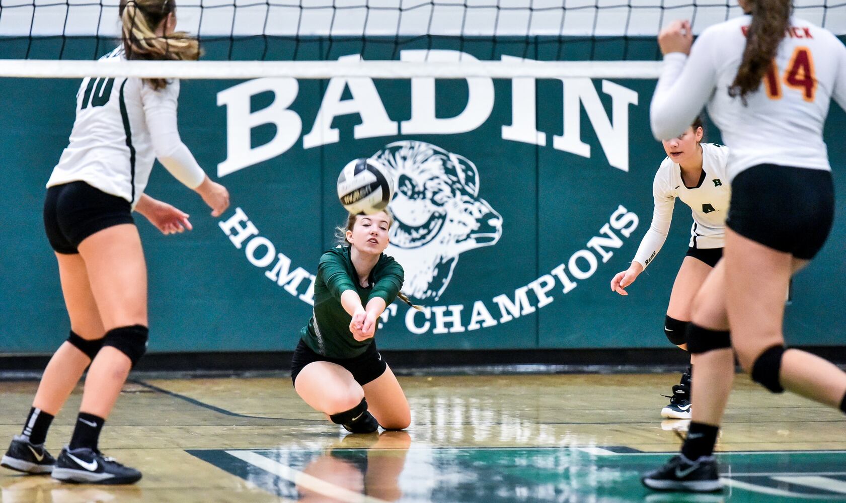Badin vs Fenwick Volleyball
