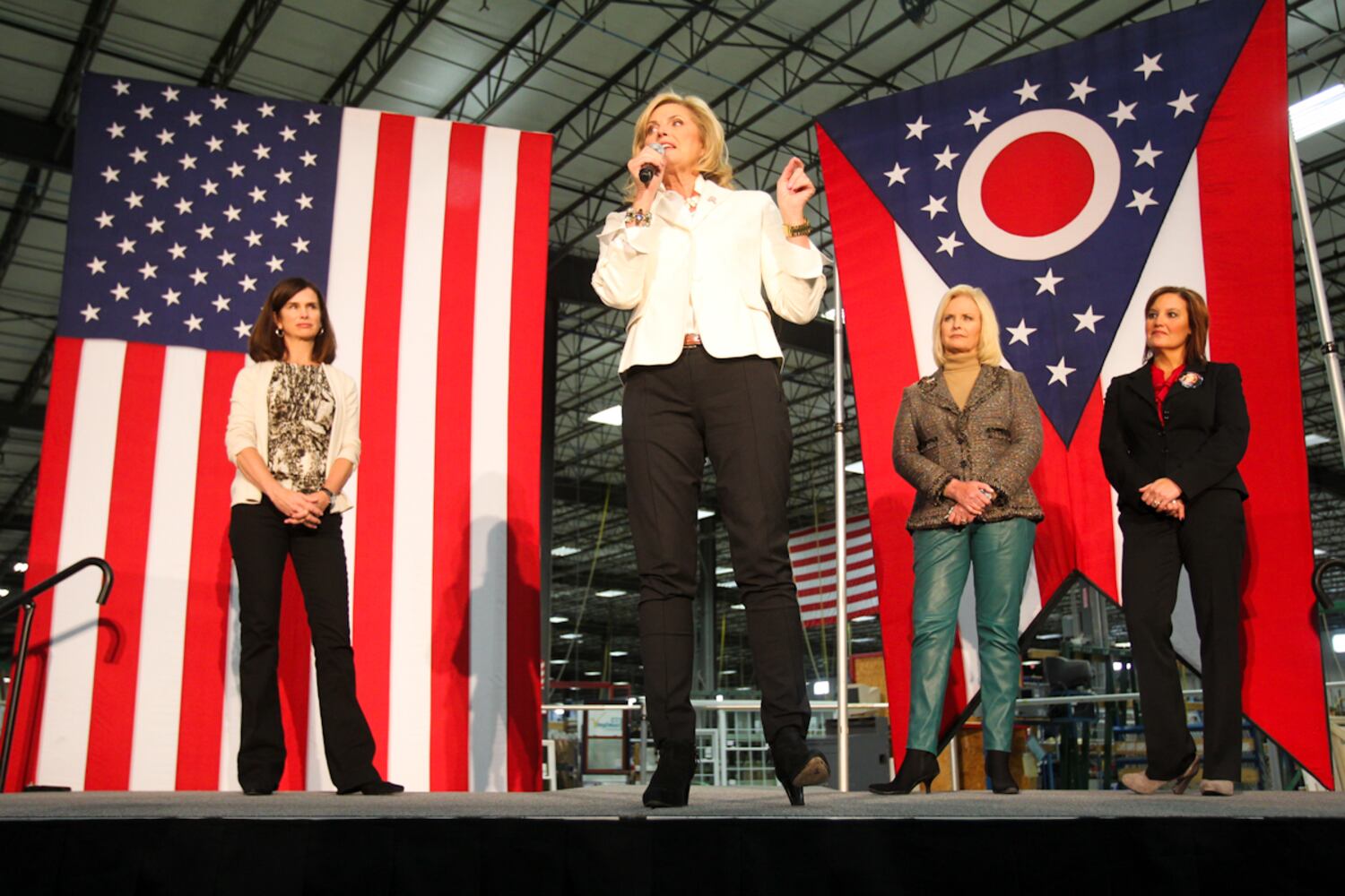 Ann Romney in Hamilton