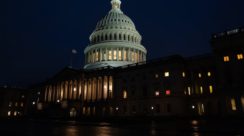 FILE — The U.S. Capitol in Washington on Wednesday, Sept. 25, 2024. Republicans have controlled the House of Representatives since the 2022 midterm elections and in New York, six seats, including five held by Republicans, may be the key in determining which party will control the chamber for the next two years. (Eric Lee/The New York Times)