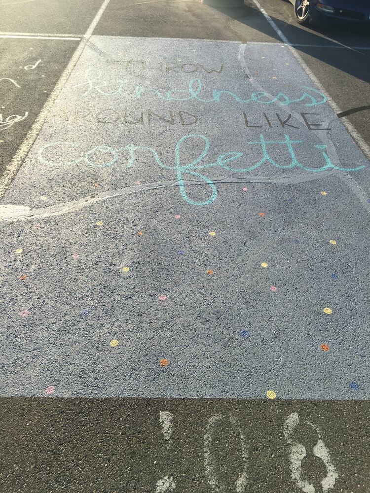 Lakota West senior parking spaces