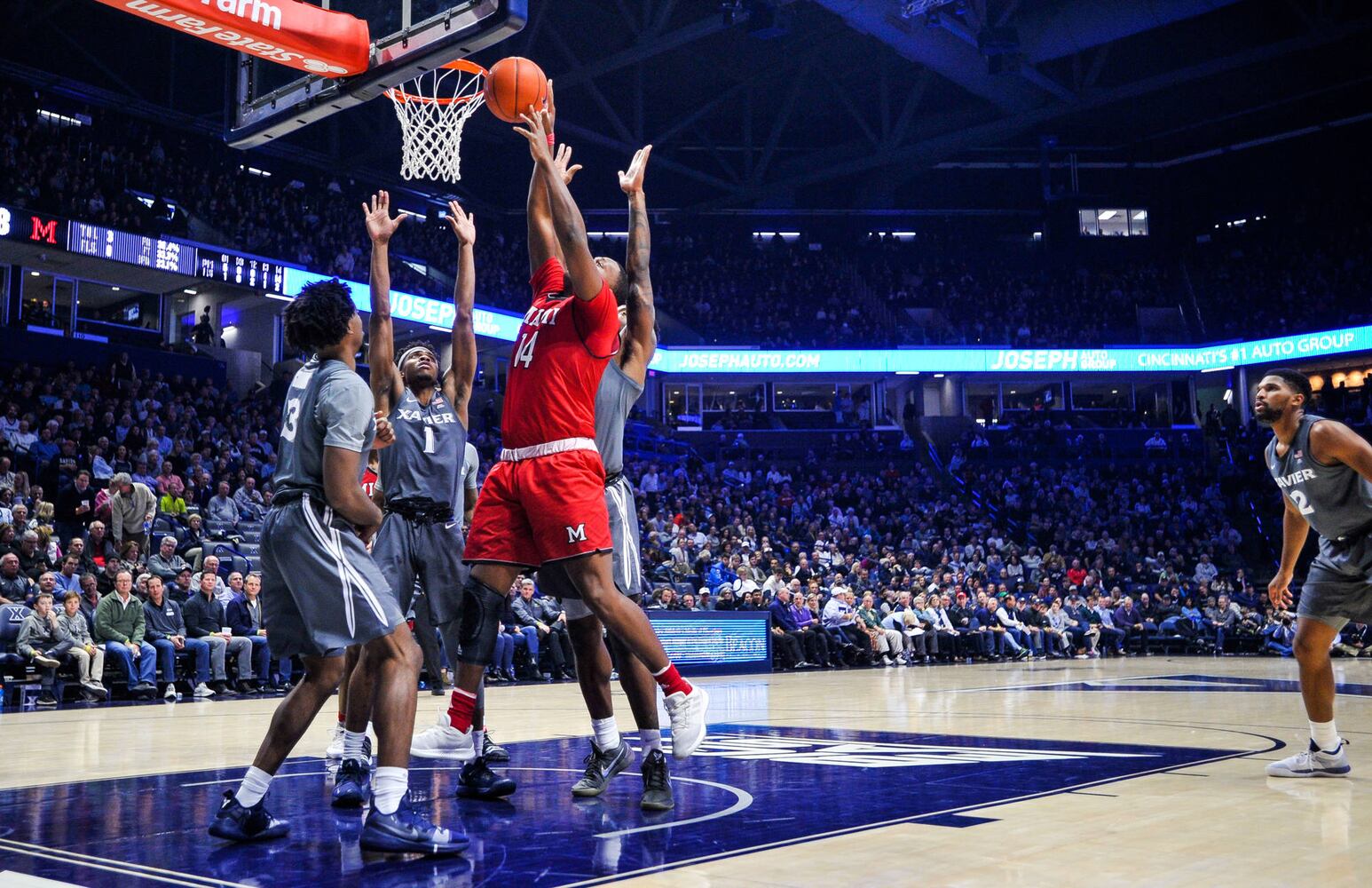 Miami vs Xavier men's basketball