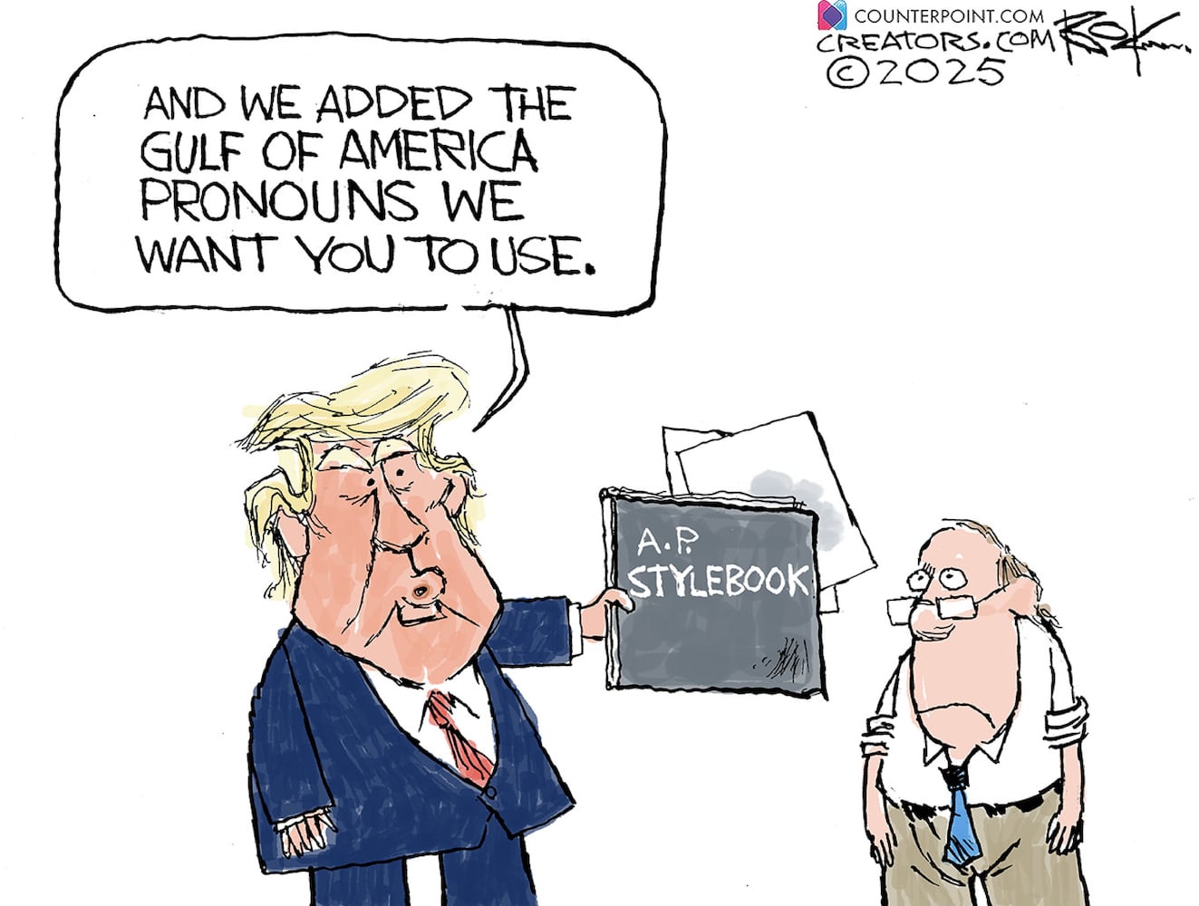 CARTOONS: Chip Bok, April 20, 2025