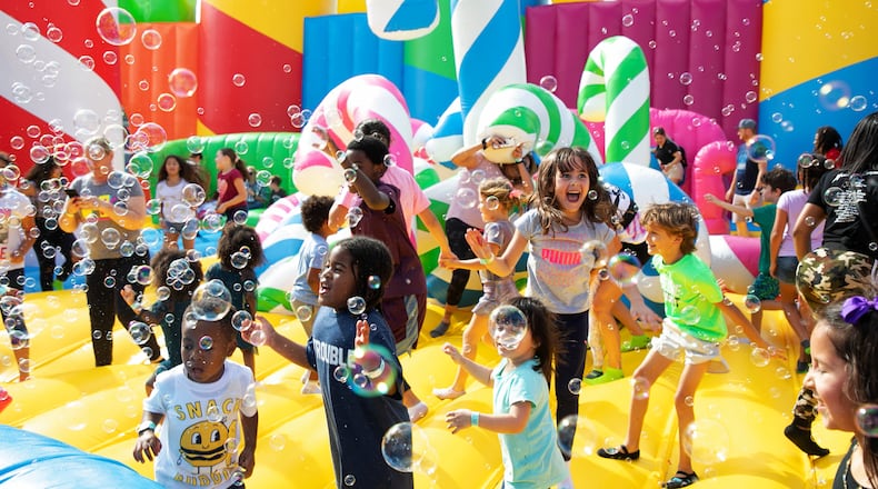 The world’s largest bounce house, The Big Bounce America, is in Ohio over the next couple of weeks. CONTRIBUTED PHOTO