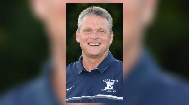 Edgewood Schools Athletic Director Greg Brown remains on paid administrative leave, said district officials, after allegations of misconduct came to light in November.(Provided Photo/Journal-News)
