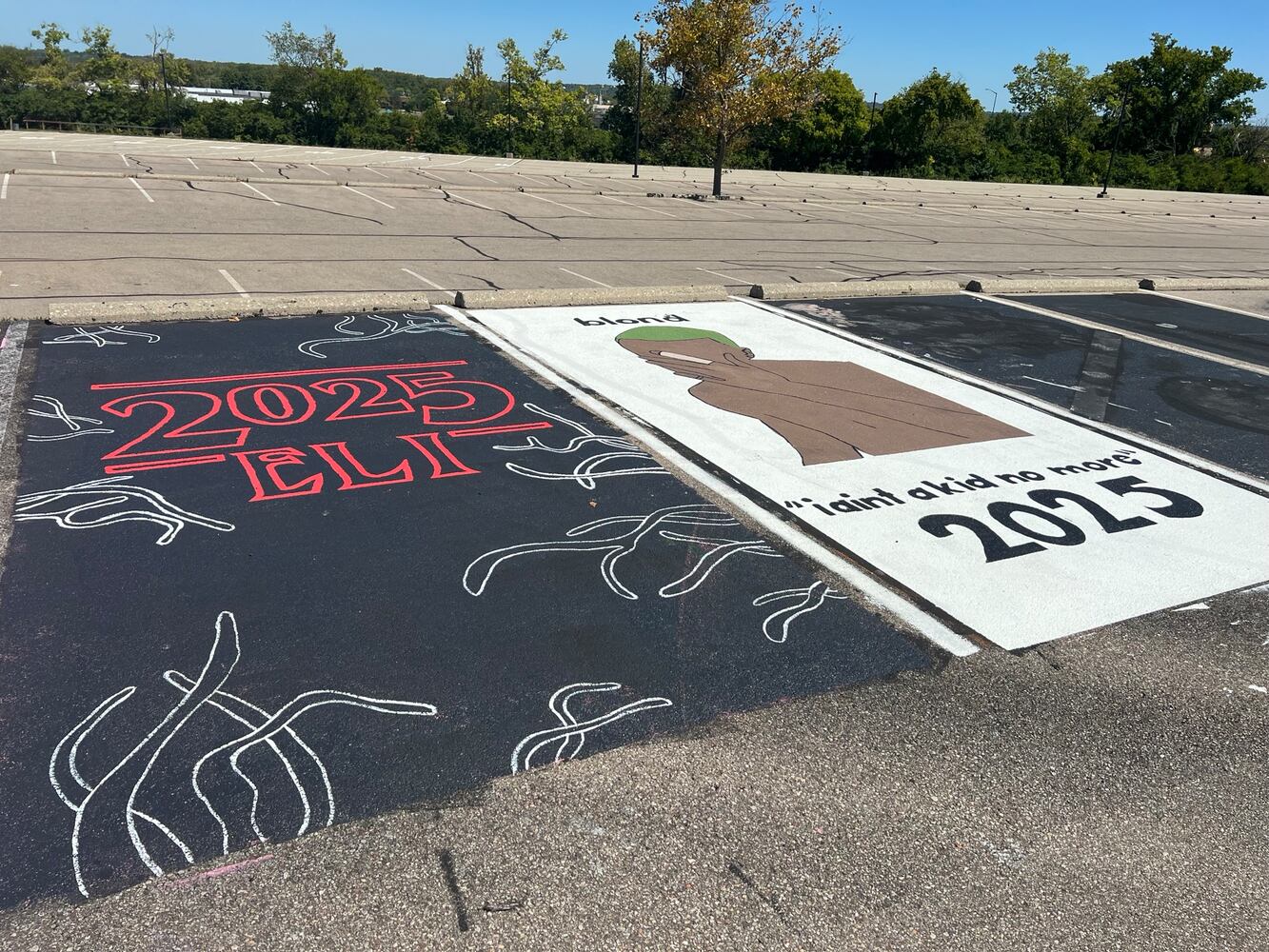 Fairfield high school senior parking spaces
