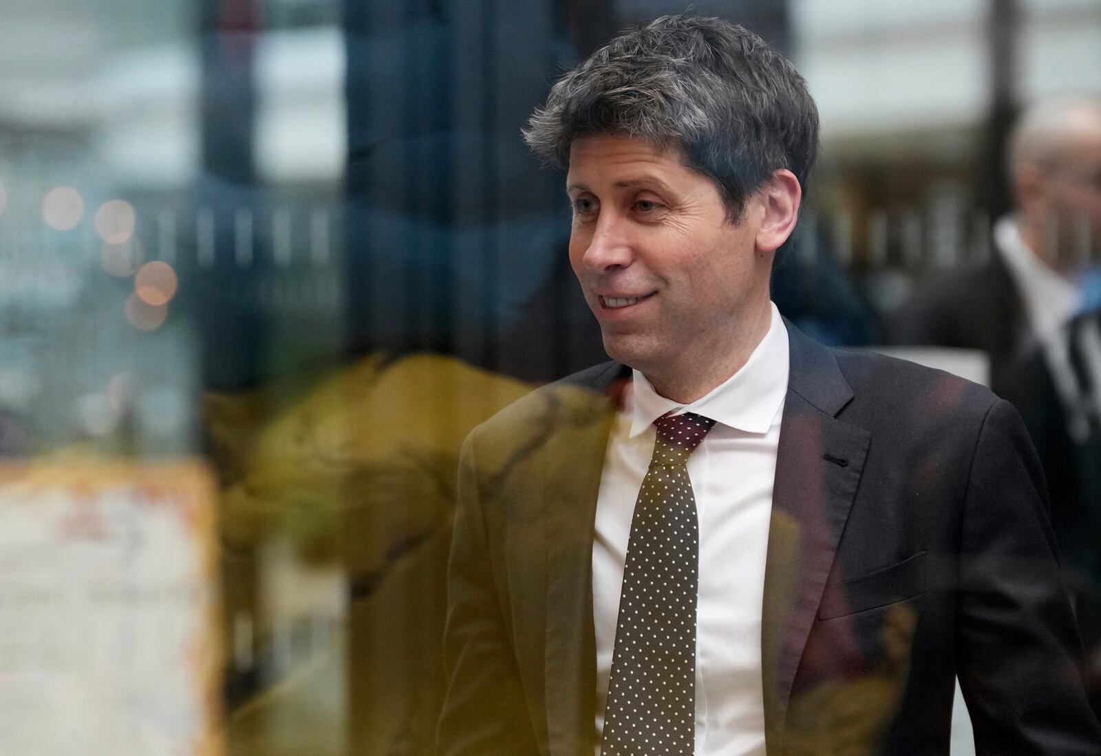 FILE - Sam Altman, CEO of OpenAI, at Station F, during an event on the sidelines of the Artificial Intelligence Action Summit in Paris, Feb. 11, 2025. (AP Photo/Aurelien Morissard, Pool, file)