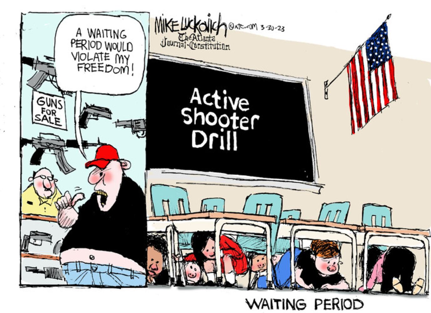 WEEK IN CARTOONS: Trump indictment, school shooting and more