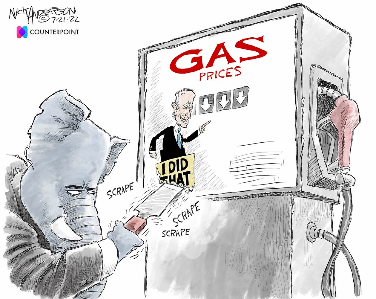 WEEK IN CARTOONS: Deleted texts, fist bump, heat wave and more