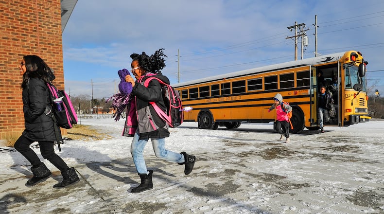 The list of schools remaining closed through Thursday grew Wednesday afternoon as Butler County school officials reviewed weather forecasts that called for a continuation of dangerously low temperatures for a second consecutive day.(File photo/Journal-News)