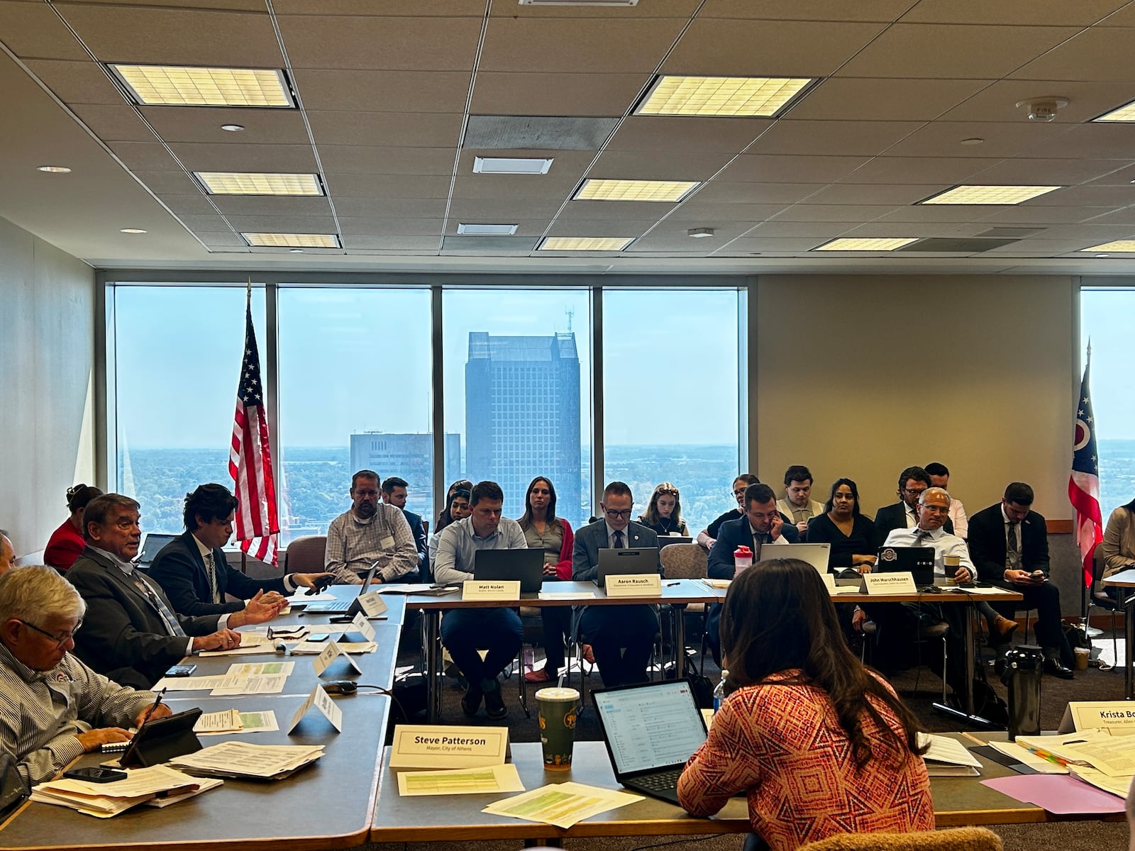 Members of the governor-assembled Property Tax Reform Working Group closed in on legislative recommendations during its Sept. 18, 2025, meeting. AVERY KREEMER / STAFF