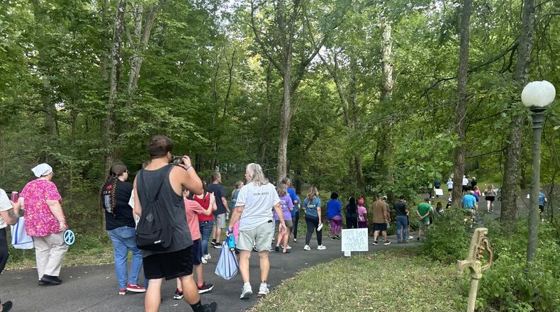The 6th annual Walk to Remember was held Sept. 5 at Pyramid Hill Sculpture Park, Hamilton. WCPO