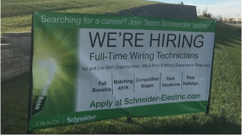 Schneider Electric’s new location on Union Centre Boulevard in Fairfield will allow the international company to grow its Butler County workforce to meet added demand. CONTRIBUTED