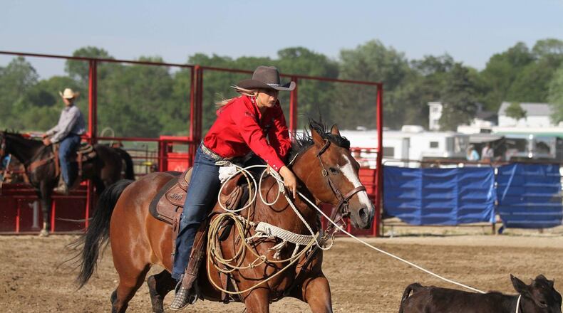 Recent Monroe High School graduate Lauren Heck will compete in the National High School Finals Rodeo next month in Rock Springs, Wyoming. CONTRIBUTED