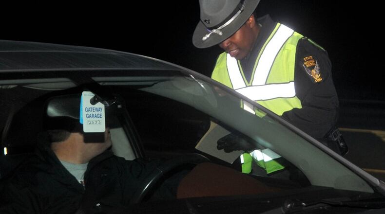 Butler County OVI Task Force will be conducting a checkpoint tonight, Dec. 13, 2019.