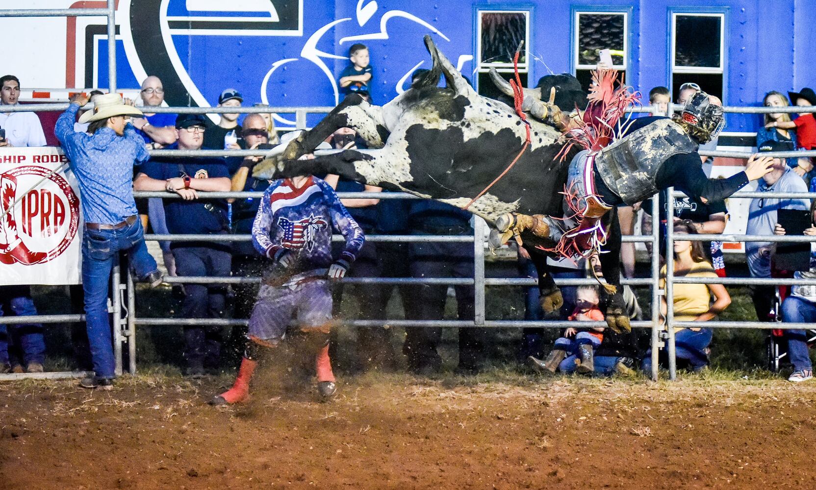 Broken Horn Rodeo closes out the night Wednesday at the Butler County Fair