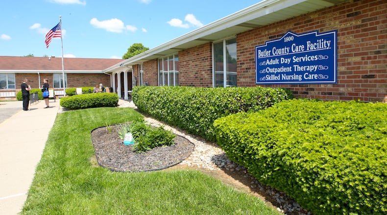 The Butler County Care Facility in Hamilton. GREG LYNCH / STAFF