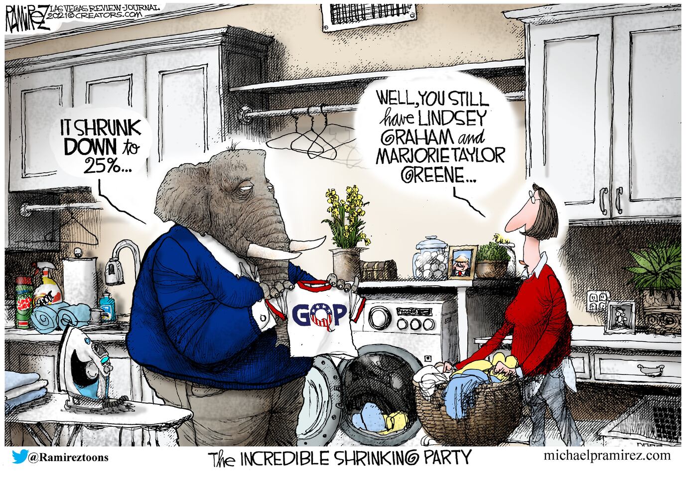 Week in cartoons: Frigid Texas, Rush Limbaugh and more