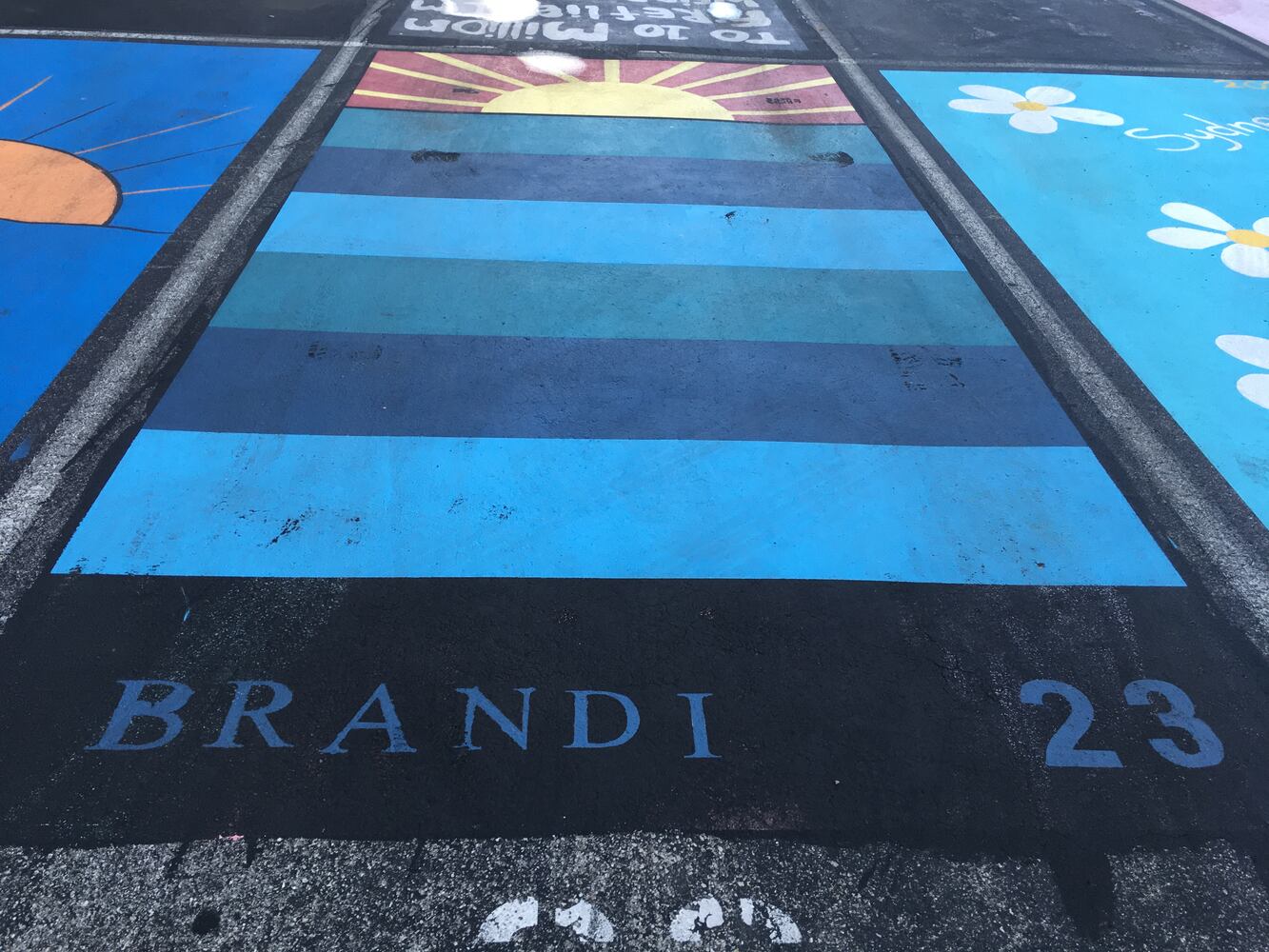 Ross senior parking lot spaces