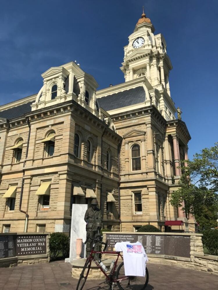 Great American Bike Rally ride from Fairfield to Cleveland
