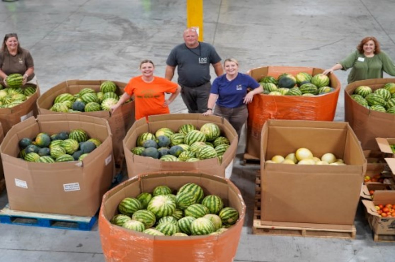London Correctional Institution donated 8,589 pounds of produce to Second Harvest Food Bank for distribution to neighbors. CONTRIBUTED