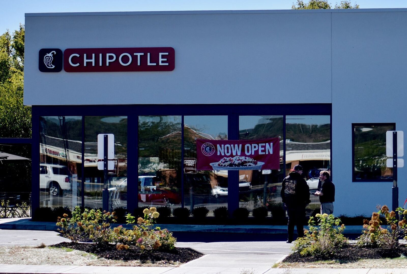 A new Chipotle restaurant opened Wednesday morning in Hamilton, adding to the variety of restaurants in the city. NICK GRAHAM/STAFF