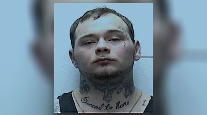 Timothy McGlothin, 35, of Trenton, was charged after he allegedly shot a woman in the leg, according to Trenton police. MIDDLETOWN CITY JAIL