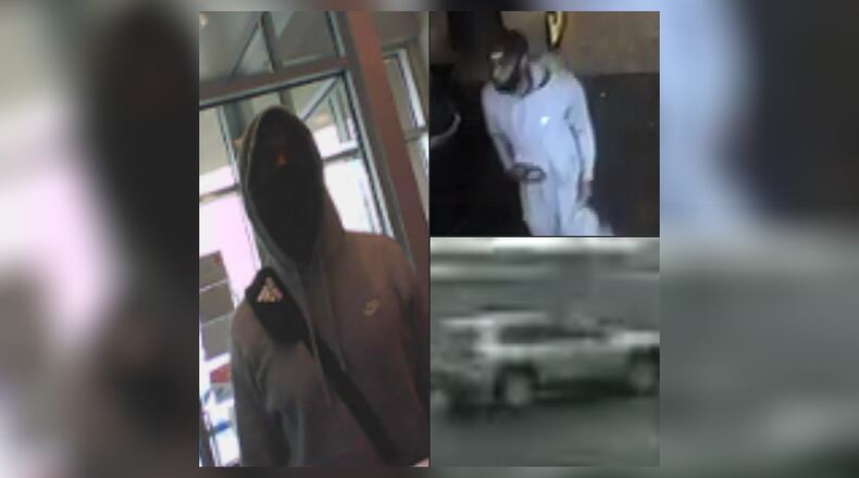 Fairfield Twp. police are looking for a person believed to have stolen a wallet with $300 and four credit cards, and a set of keys from the LA Fitness in Fairfield Twp. PROVIDED