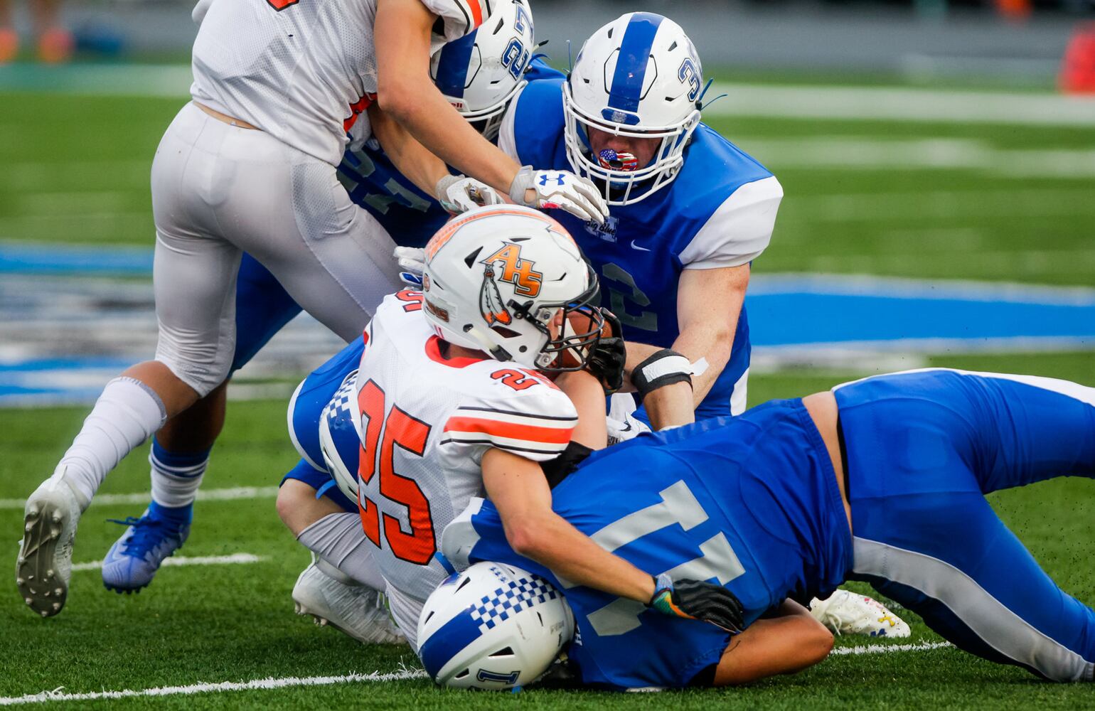 Hamilton Big Blue Football beats Anderson