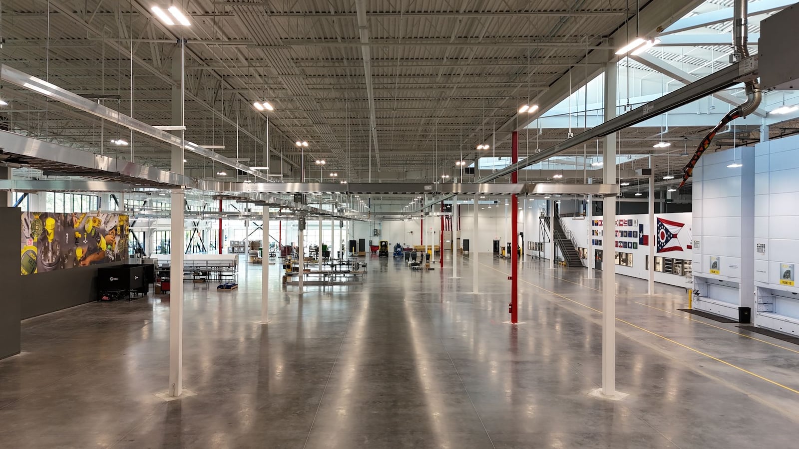 New surface-mount technology and electronics manufacturing lines are part of Vega Americas' 120,000-square-foot expansion, paid for in part by a $75,000 JobsOhio grant. PHOTO PROVIDED