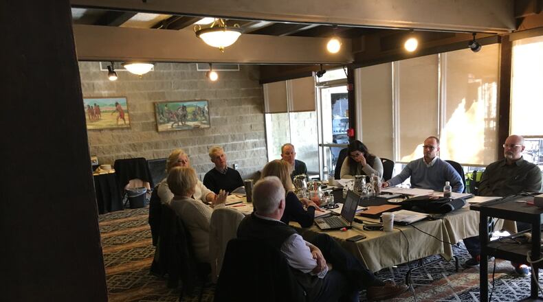 Members of Middletown City Council listened to a presentation by city Economic Development Director Jennifer Ekey about various incentive programs offered by the city and the state to assist in attracting new businesses and jobs to Middletown. Council held its a half-day retreat Jan. 20 at Hueston Woods State Park Lodge outside of Oxford. Council heard updates and progress reports from City Manager Doug Adkins as well as discussed planning for the development of a city housing policy. ED RICHTER/STAFF