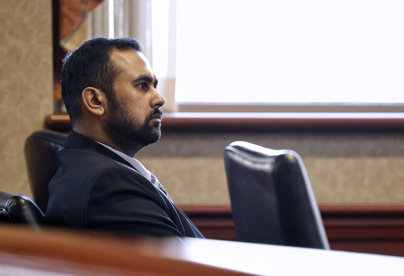 The trial of Taranpreet Singh, accused of raping four women in 2019 and 2020, started Tuesday, Sept. 28, 2021 in front of Judge Michael Oster in Butler County Common Pleas Court in Hamilton. NICK GRAHAM / STAFF