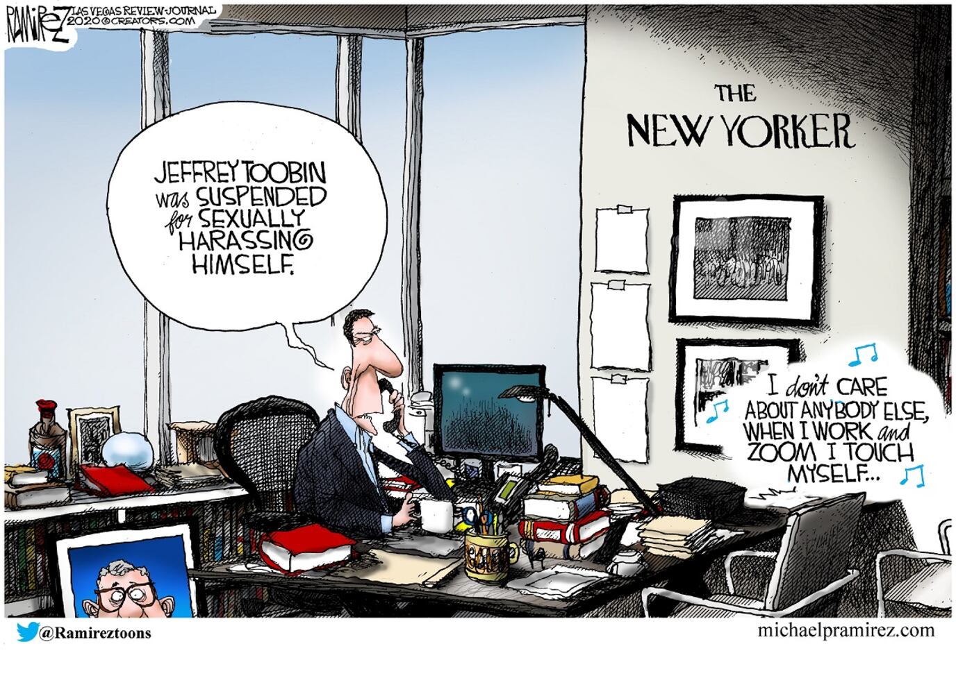 Week in cartoons: The final debate, Jeffrey Toobin and more