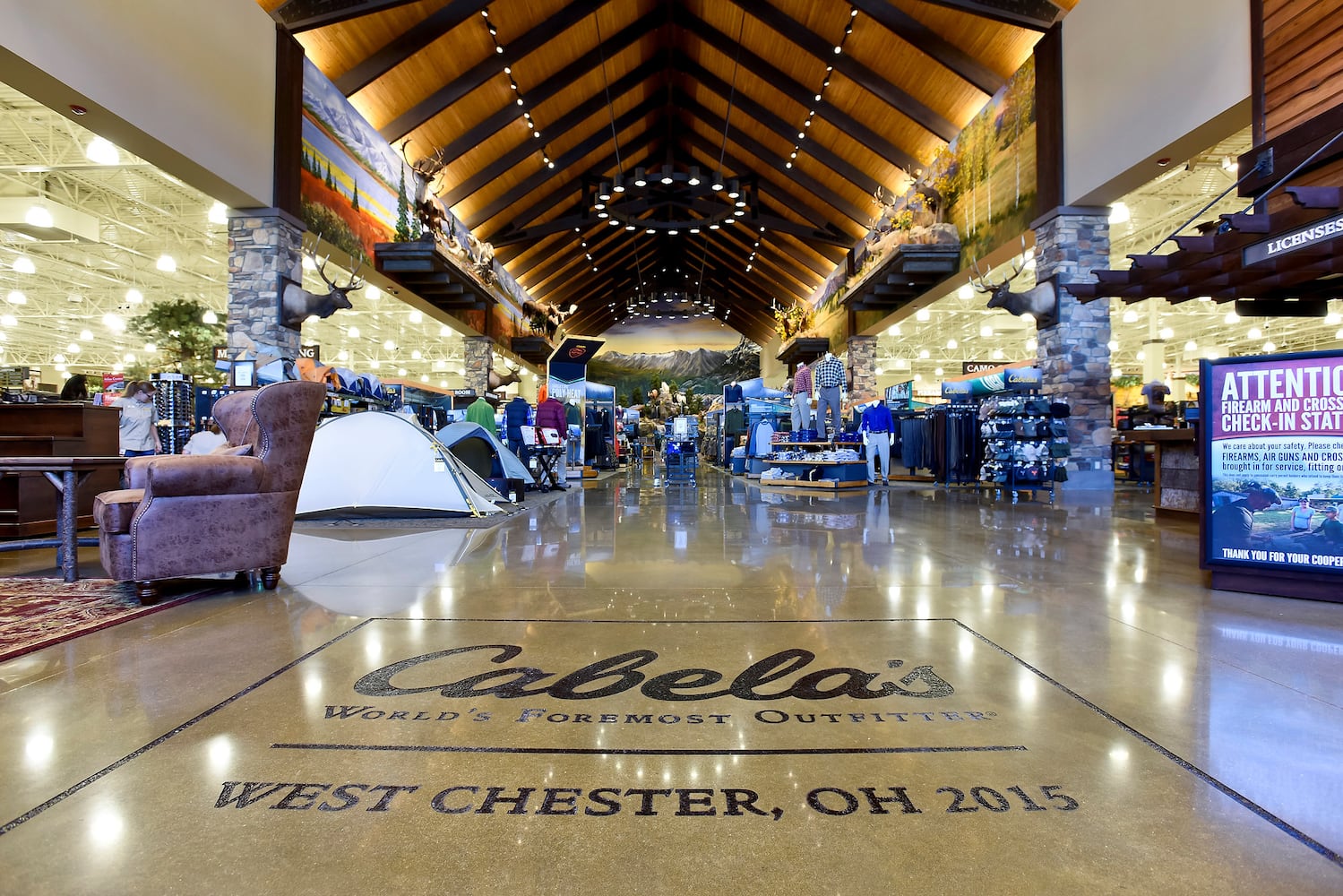 Cabelas tour