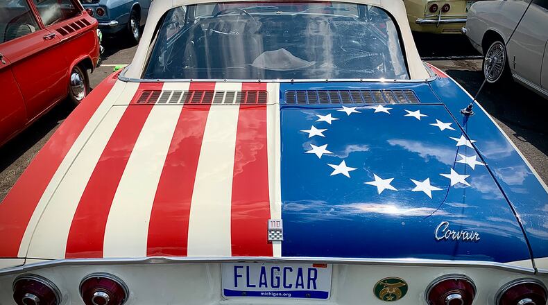 Corvair Society of America is holding their International Convention in Dayton this year. Corvair owners and enthusiasts from around the world are here to celebrate these unique cars. MARSHALL GORBY\STAFF