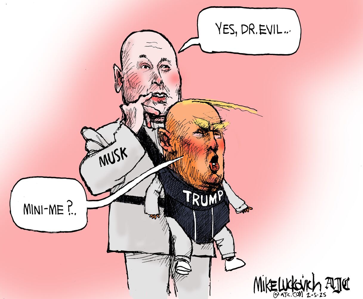 CARTOONS: Mike Luckovich, Feb. 9, 2025