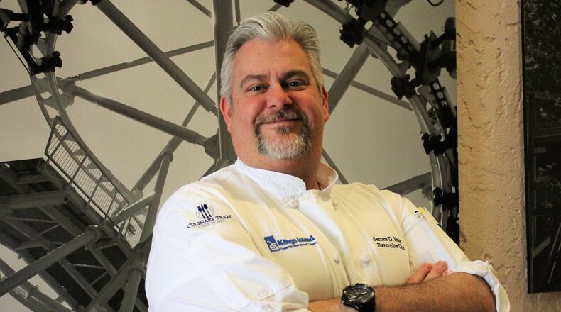 James Major, the new executive chef at Kings Island, is a two-time winner of Food Network’s “Chopped.” He was also a contestant on Alton Brown s “Cutthroat Kitchen.” CONTRIBUTED