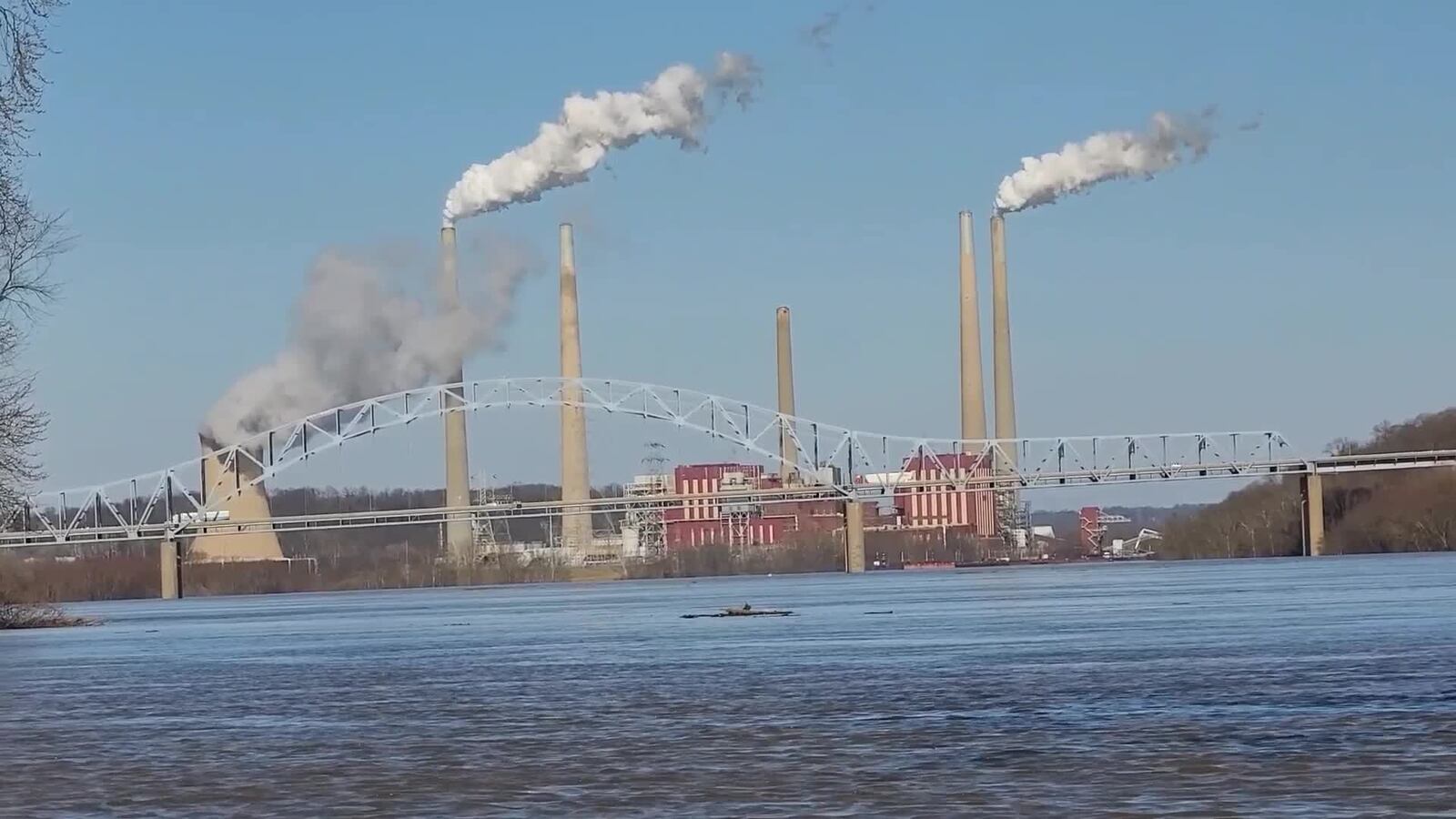 Ohio River in Lawrenceburg, Ind.