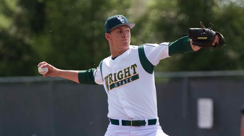 Wright State University pitcher Ryan Weiss. JOSEPH CRAVEN / WSU