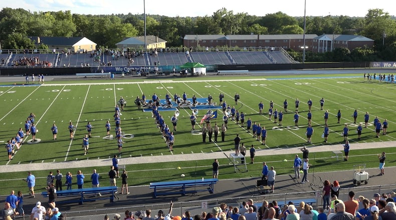 The annual Band O Rama competition takes place from 5 to 10 p.m. Saturday at Hamilton High School in the Virgil M. Schwarm Stadium. Tickets at the door are payable by cash or card and cost $10 for adults, $7 for seniors, $5 for children ages 6-12 and free for children 5 and younger. Fourteen bands from the region will compete. This is an Ohio Music Education Association competition, and all bands receive a rating. Those receiving a “1” will qualify for state finals. CONTRIBUTED