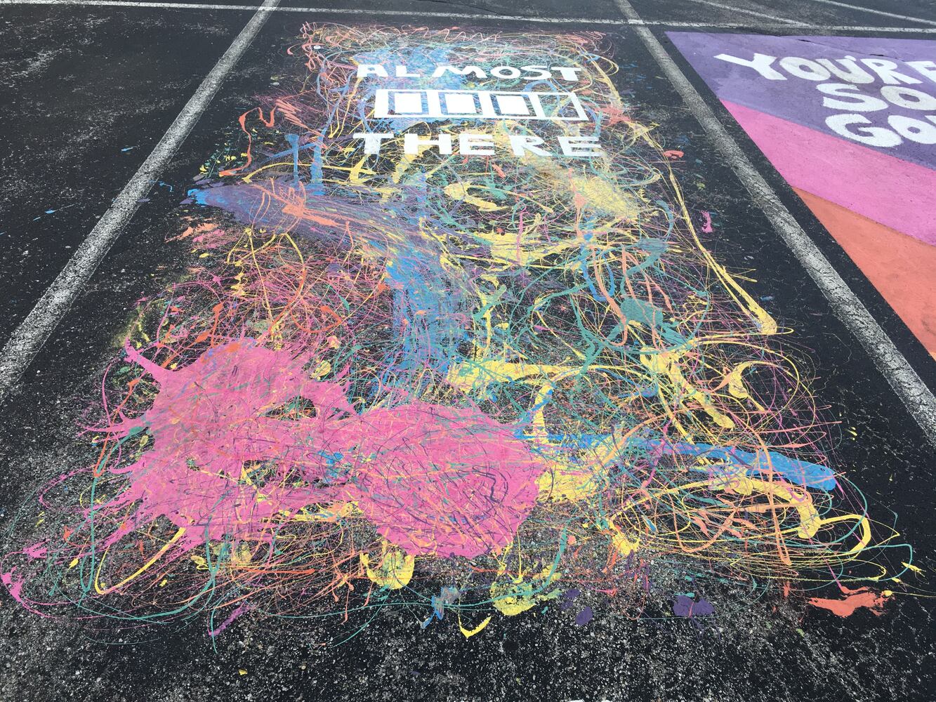 Ross senior parking lot spaces