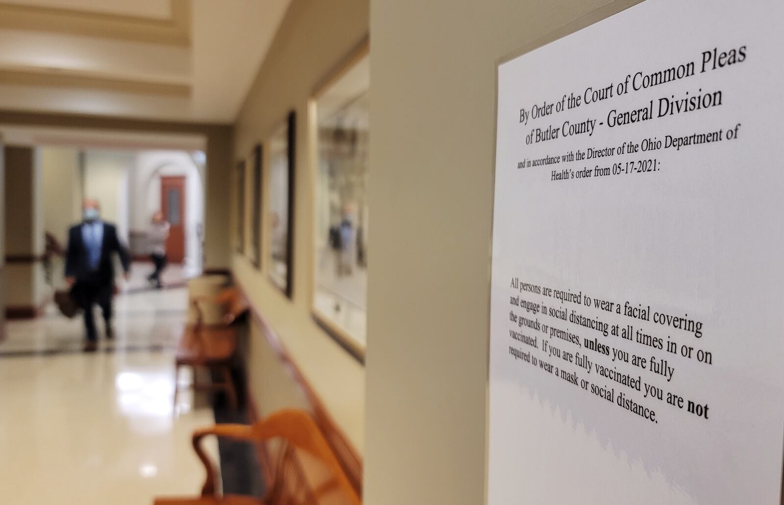 Butler County Common Pleas Court is ramping up for a busy summer of trials after a coronavirus slowdown. NICK GRAHAM/STAFF