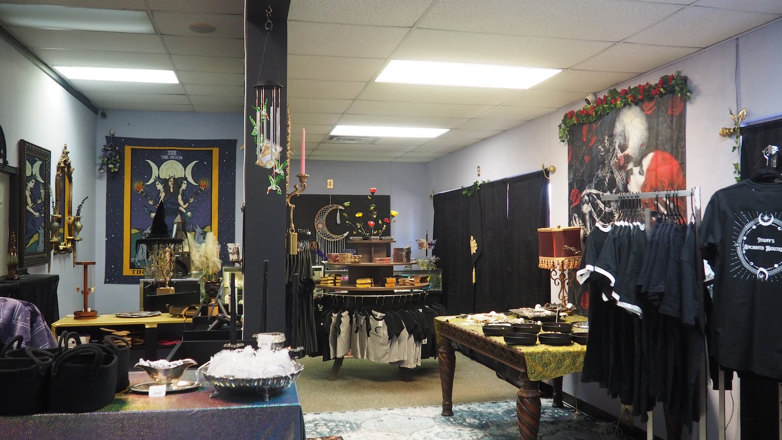 Tiffany's Enchanted Boutique at 510 Oxford State Road hopes to be "place of safety" for customers. BRYN DIPPOLD/STAFF