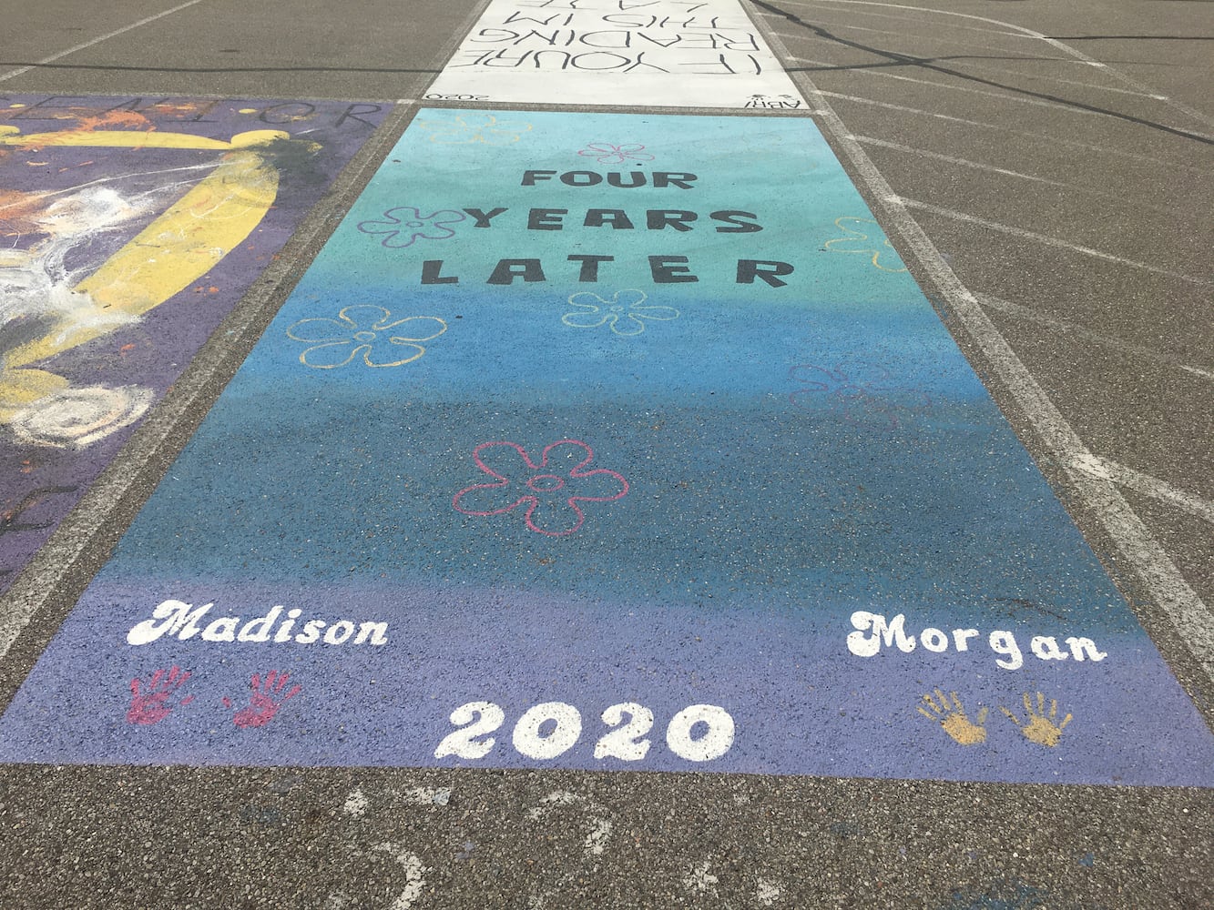 Lakota West High School parking lot spaces