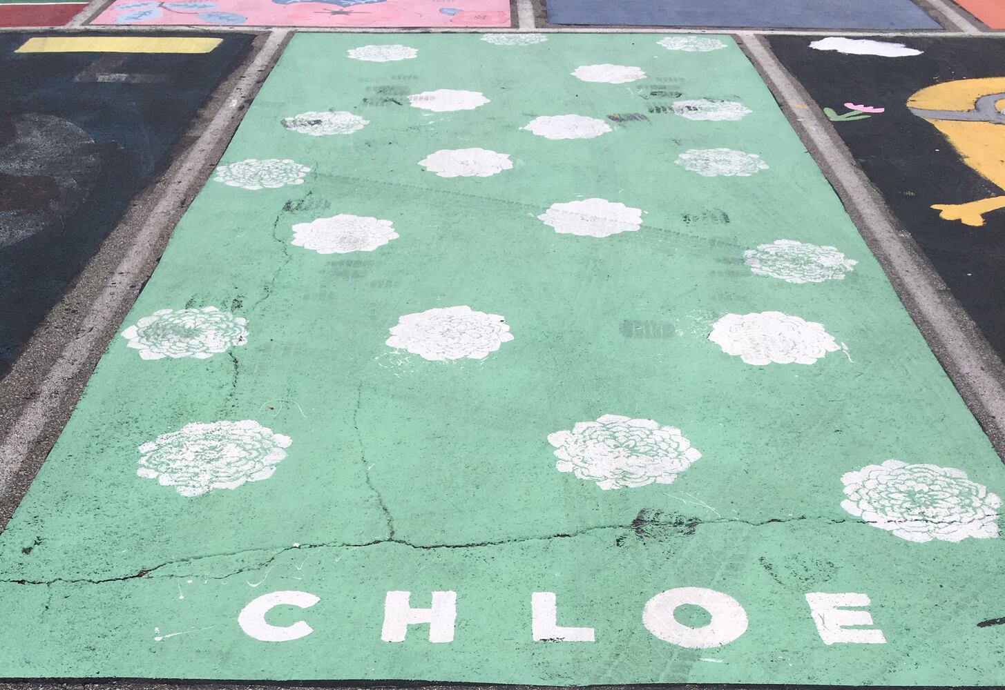 Fairfield High senior parking lot