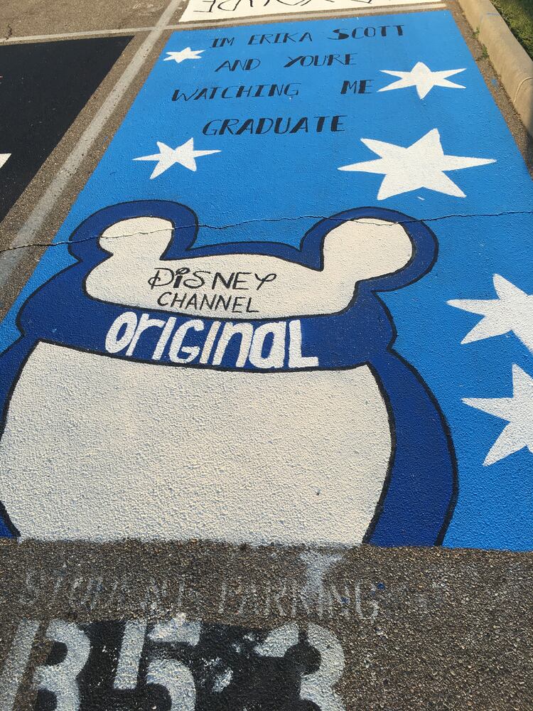 parking lot spaces