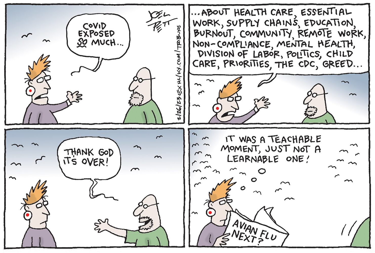 WEEK IN CARTOONS: Ohio train derailment, ChatGPT and more